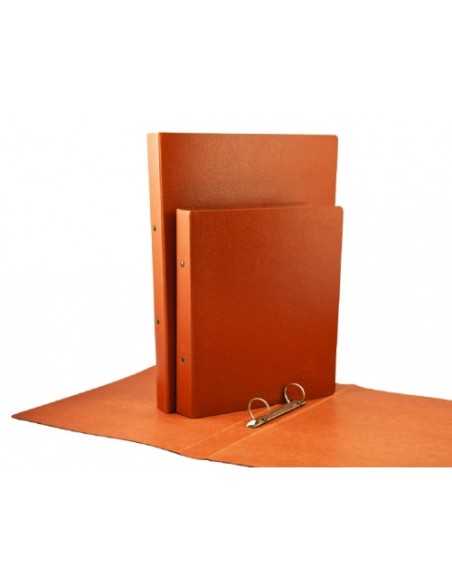 CARPETA ANILLAS REDONDAS CARTON GOFRADO CUARTO NATURAL 2-A-40 MM. Nº 12 CUERO REDONDA  MARIOLA - Pack de 5 unidades - 0142N CARPETA ANILLAS REDONDAS CARTON GOFRADO CUARTO NATURAL 2-A-40 MM. Nº 12 CUERO REDONDA  MARIOLA - Pack de 5 unidades - 0142N